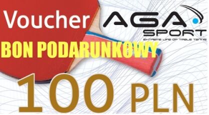 Bon Podarunkowy - Voucher AGA SPORT 100 zł