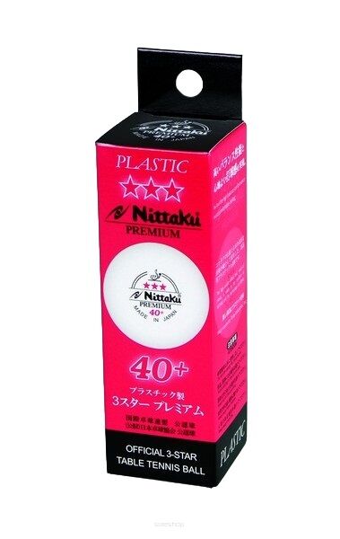 Piłki Nittaku Premium *** 40+ 3 szt