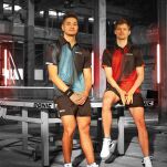 Martin Allegro i Anders Lind w koszulkach polo Donic Fire 2025