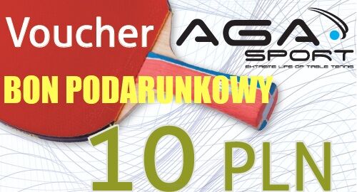 Bon podarunkowy - Voucher - Aga Sport - 10 zł